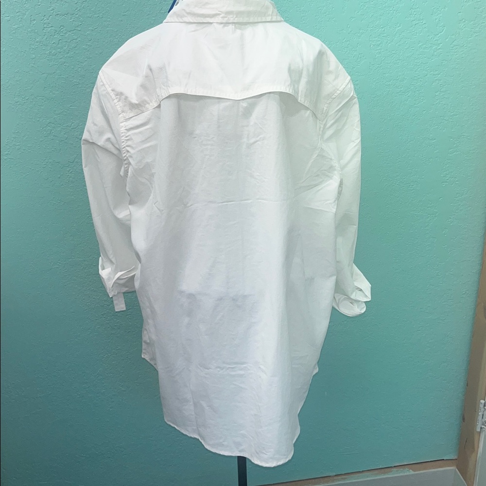 Eddie Bauer White Mountain Ripstop Long-Sleeve Top - Picture 3 of 4